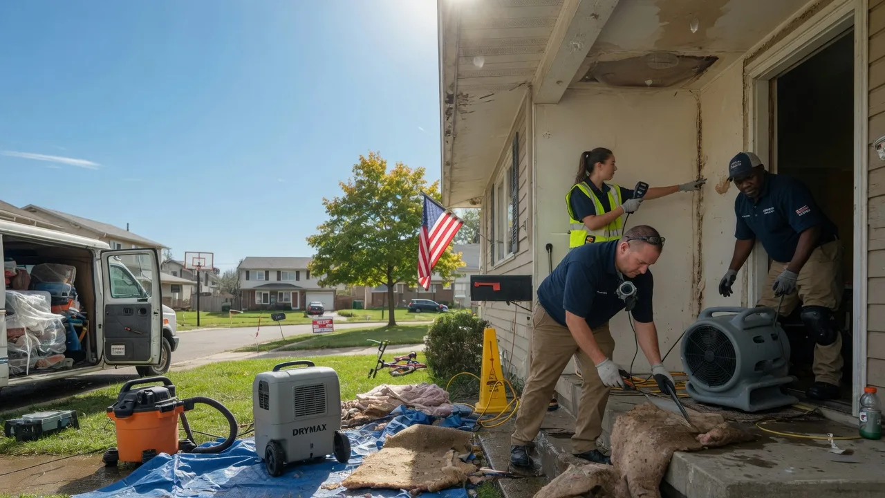 Water Damage Restoration in New Holland, OH near me